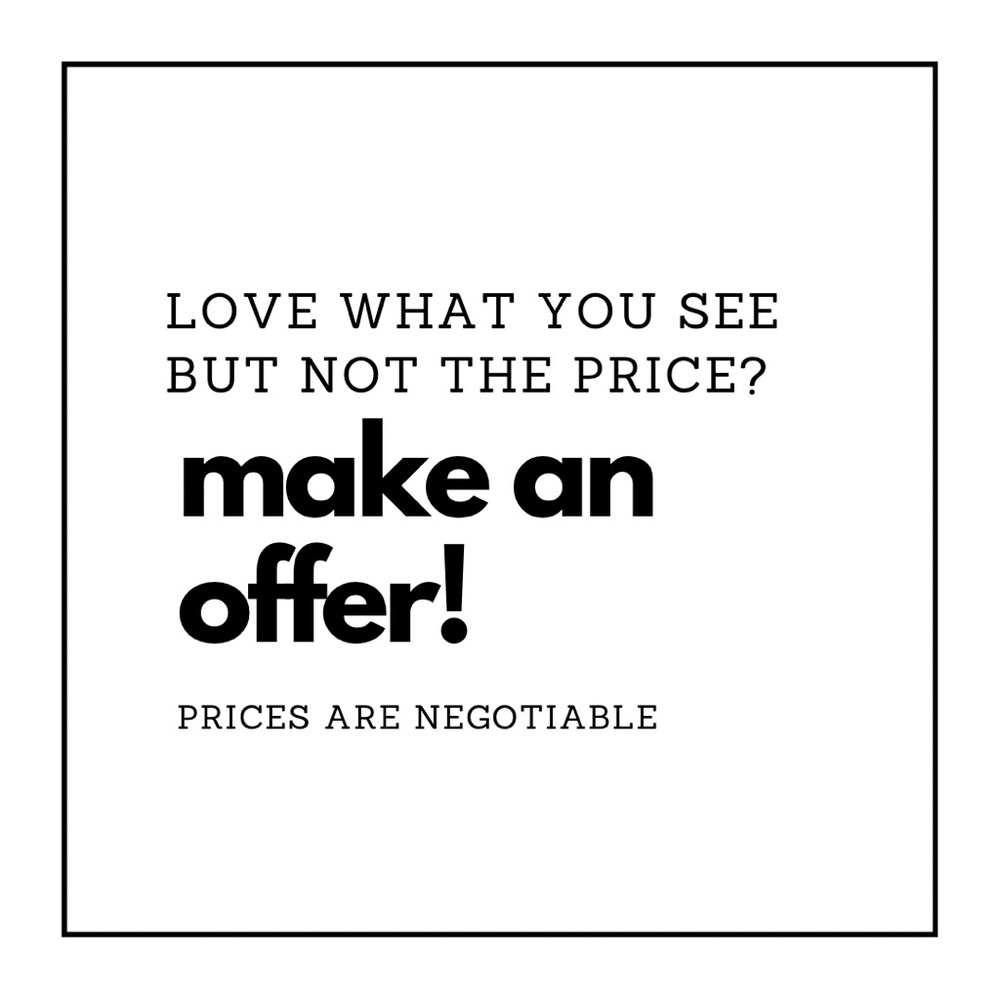 Love the item but not the price? Make an offer!